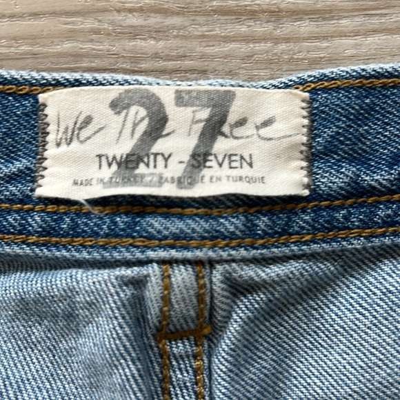 Free People - Maggie Straight Leg Jeans - Picture 3 of 3